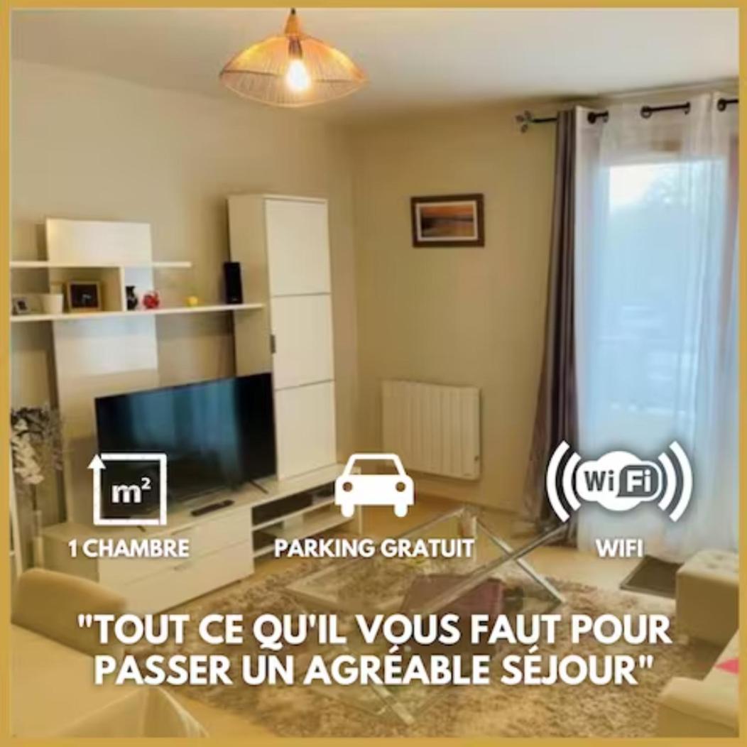 Le Micy - Joli T2 + Parking Apartment Orleans Luaran gambar